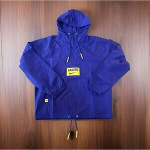 New Los Angeles Lakers Club Courtside Men's Nike NBA Anorak FZ7469-504 Size 2XL